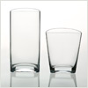 glass decorative vases, R19-287 h 150, R23-1301 h 300, R23-1270 h 200